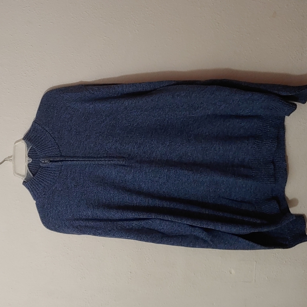Izod 100% Cotton 1/4 Zip Men's Size X Large Sweater